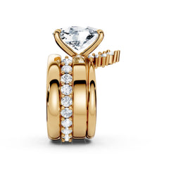 Eternal Muse Marquise Bridal Set in 1CT+ with Ideal-Cut IGI Certified Diamond (F+, VS+)