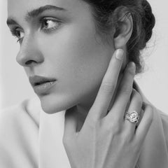 Eternal Muse Marquise Bridal Set in 1CT+ with Ideal-Cut IGI Certified Diamond (F+, VS+)