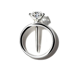 Screw & Silver Ring Pendant Necklace of Resilience: Love Through Adversity