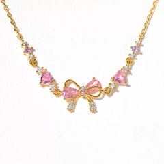 Bow Knot Crystal Bracelet – Adjustable