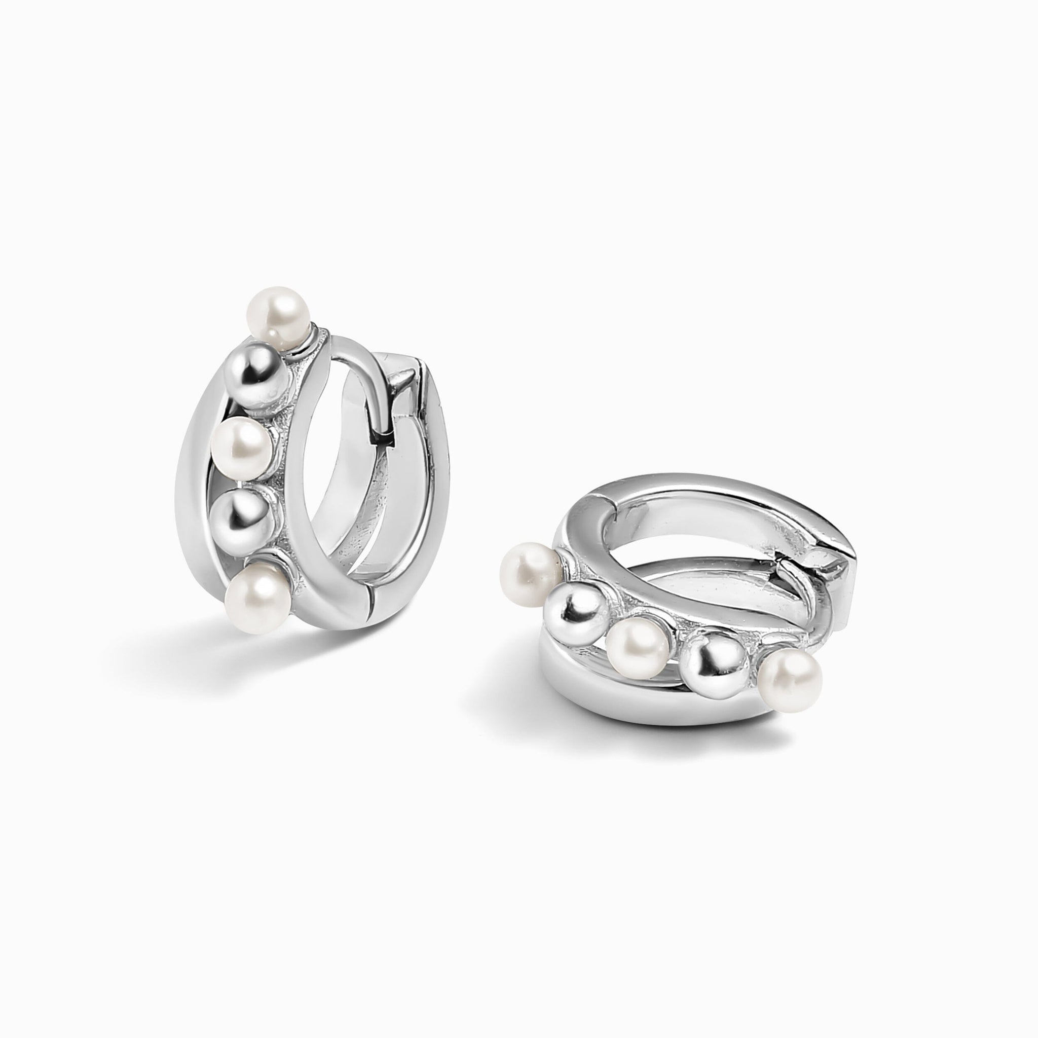Pendientes de Perlas - Gali Hoops