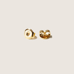 Handcrafted 14K Gold Earrings with Natural Pearl Cascade Design