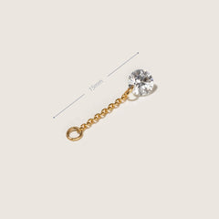 Freshwater Pearls 14K Gold Lab-Grown Diamonds Flicker Modular Earrings