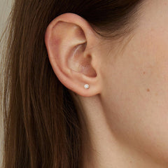 Freshwater Pearls 14K Gold Lab-Grown Diamonds Raindrop Modular Earrings