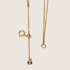 Freshwater Pearls 14K Gold Lab-Grown Diamonds Slight Lace Necklace