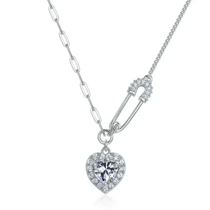 925 Silver Zircon Necklace - ZHF-P5502