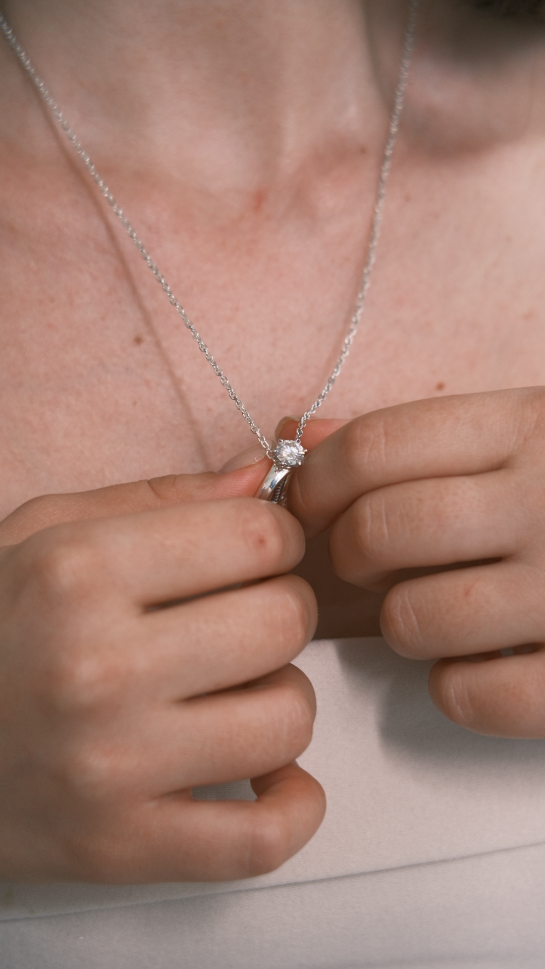 Screw & Silver Ring Pendant Necklace of Resilience: Love Through Adversity photo review