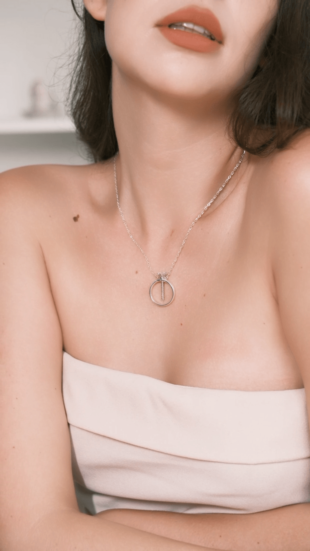 Screw & Silver Ring Pendant Necklace of Resilience: Love Through Adversity photo review