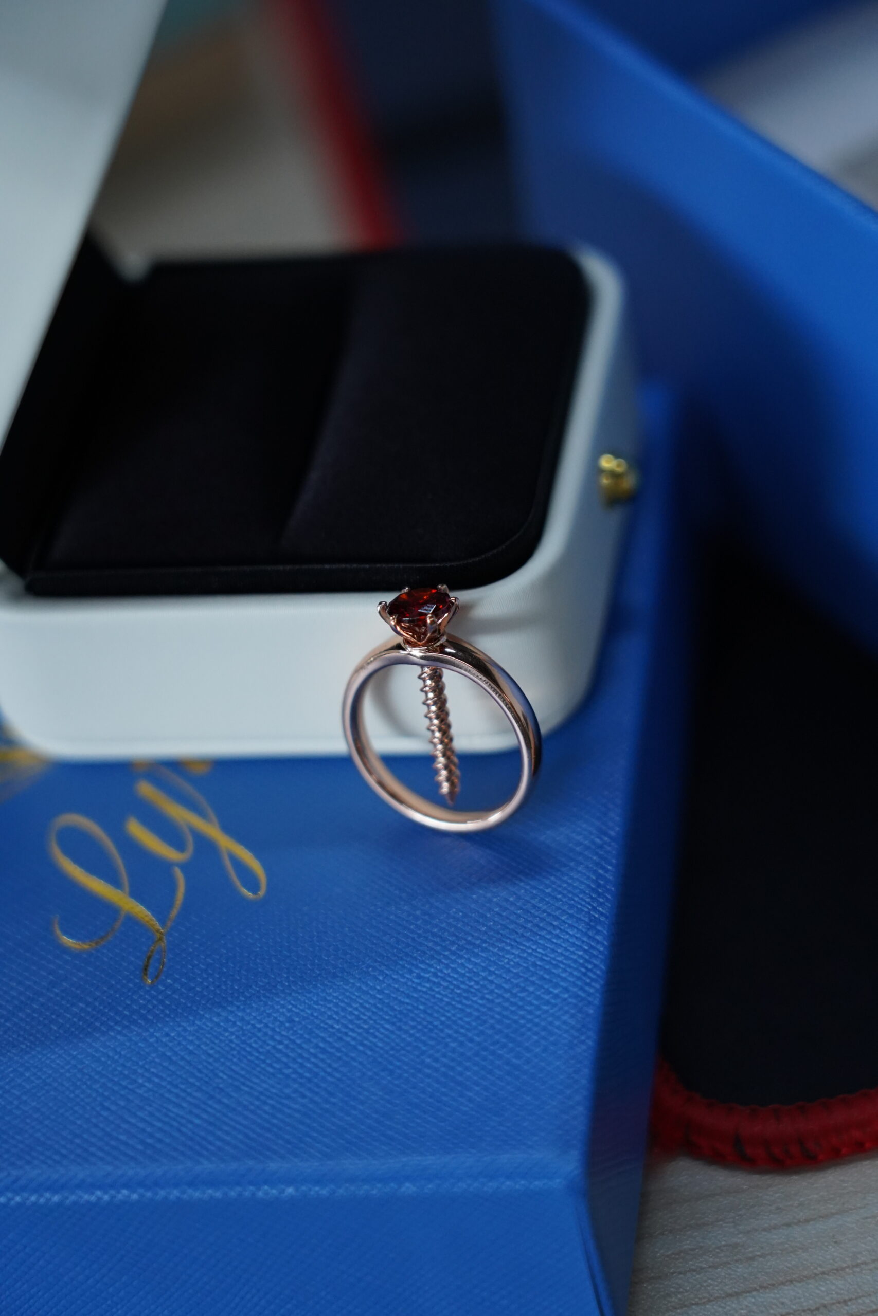 Screw & Silver Ring Pendant Necklace of Resilience: Love Through Adversity photo review