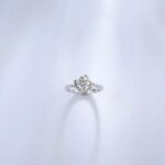 2CT Moissanite Ring in 925 Silver - Model R0746 - Image 4
