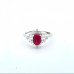 Lab-Created Ruby Ring in 925 Silver - Model A73-R2020874R - Image 4