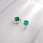 925 Silver Green Garnet Ring - Model ZHF-R1606 - Image 4