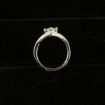 Moissanite Ring in 925 Silver - Model ZHF0114 - Image 3