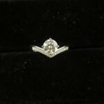 Moissanite Ring in 925 Silver - Model ZHF0114 - Image 4