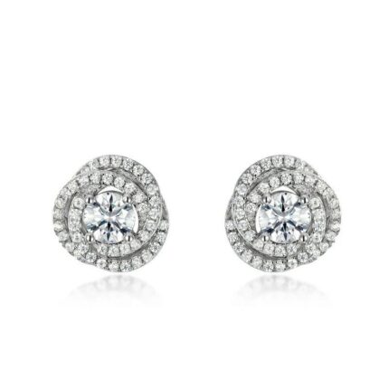 S925 Silver Moissanite Earrings - Model ZHF-E5510