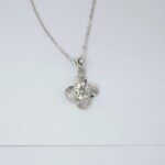 925 Silver Moissanite Necklace ZHF-P2025G - Image 2