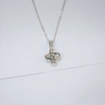 925 Silver Moissanite Necklace ZHF-P2025G - Image 3