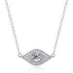 925 Silver Moissanite Necklace ZHF-P5512