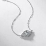 925 Silver Moissanite Necklace ZHF-P5512 - Image 2